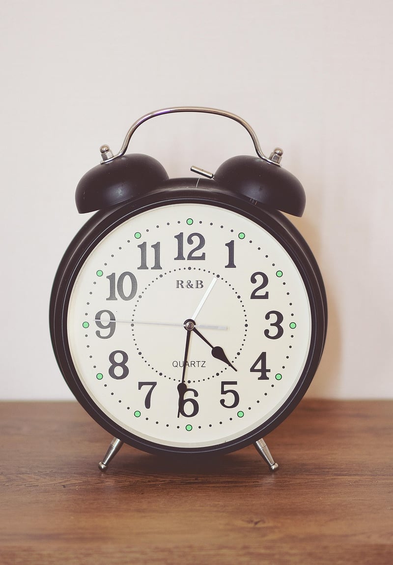 Clock time concept image
